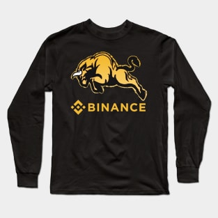 Binance coin bnb Crypto coin Crytopcurrency Long Sleeve T-Shirt